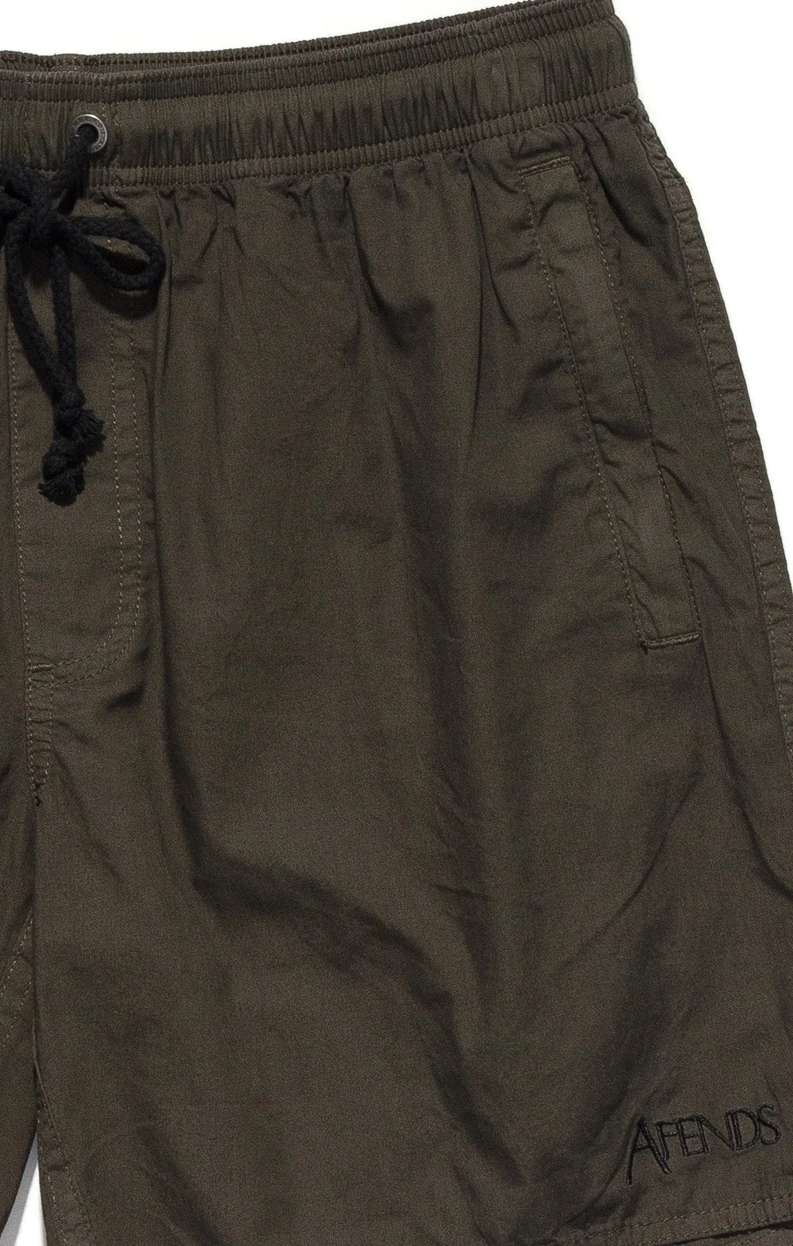 Afends Mens Baywatch - Milan - Elastic Waist Swim Shorts
