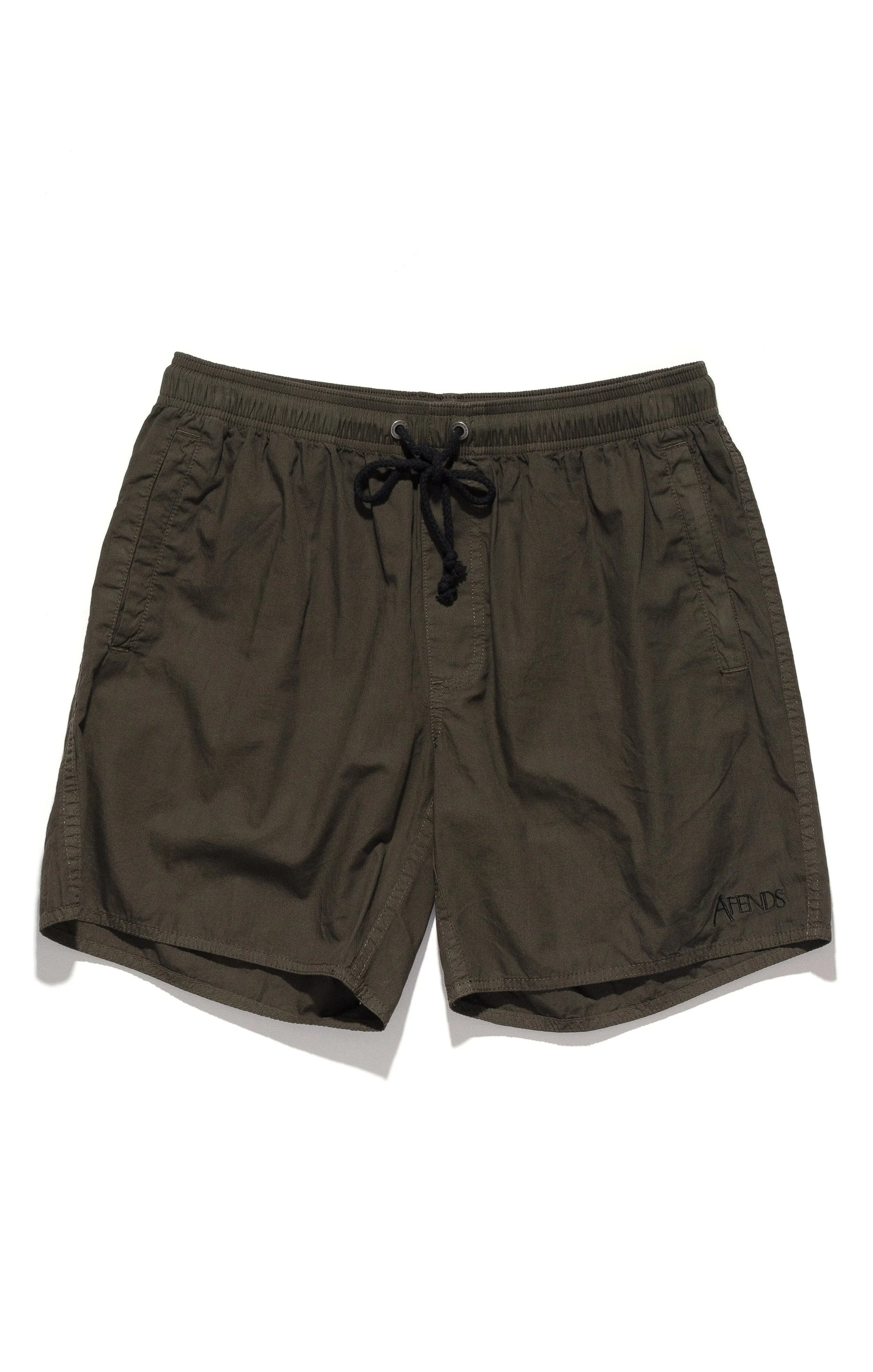 Afends Mens Baywatch - Milan - Elastic Waist Swim Shorts