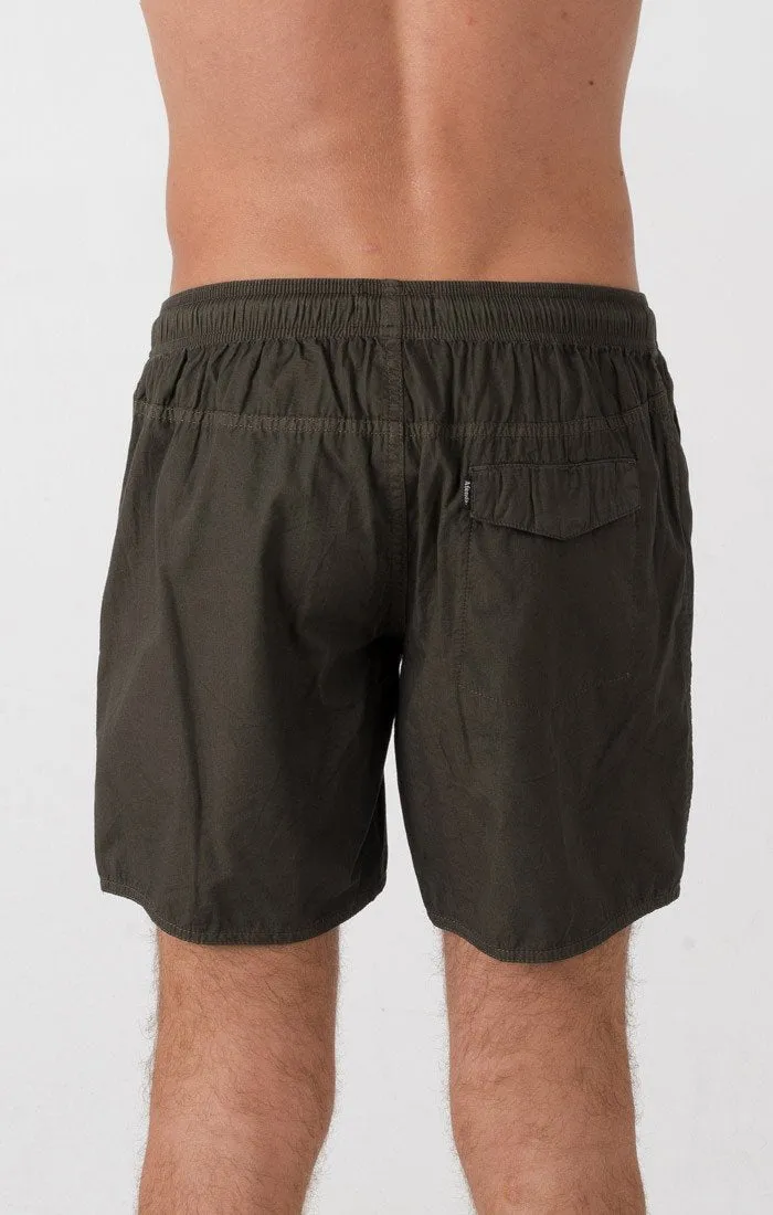 Afends Mens Baywatch - Milan - Elastic Waist Swim Shorts