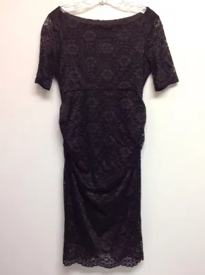 asos Maternity Size 6 Black Lace Maternity Dress