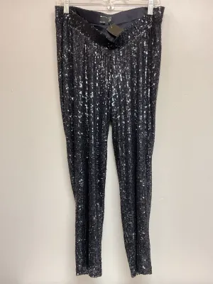 asos Maternity Size Medium Navy Sequined Maternity Pant