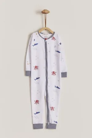 Babycottons Ocean Snug Fit Jill Footed