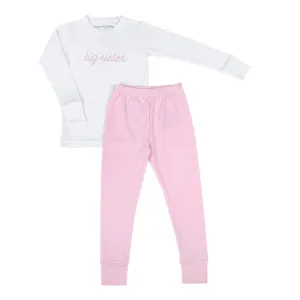 Big Sister Embroidered Long Pajamas