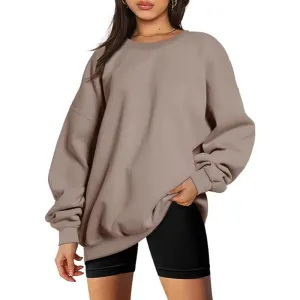 Casual Style Comfy Oversized Sweatshirts