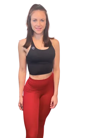 Cohesion Dark Red Leggings