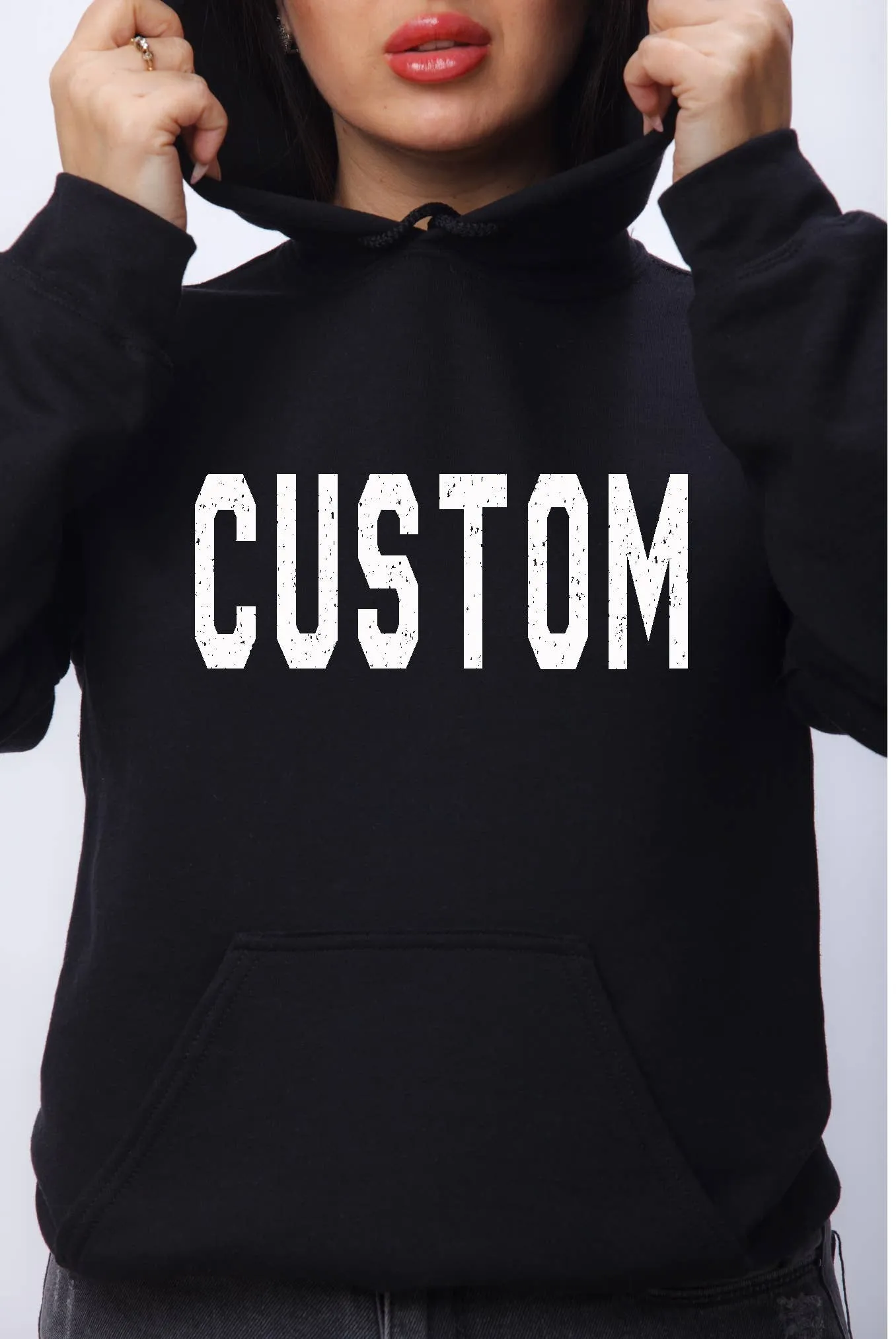 Custom State Vintage Graphic Hoodie Sweatshirts