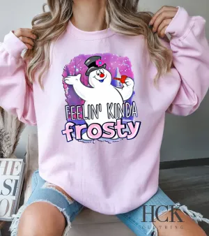Feeling Kinda Frosty Crewneck Sweatshirt- 3 COLORS