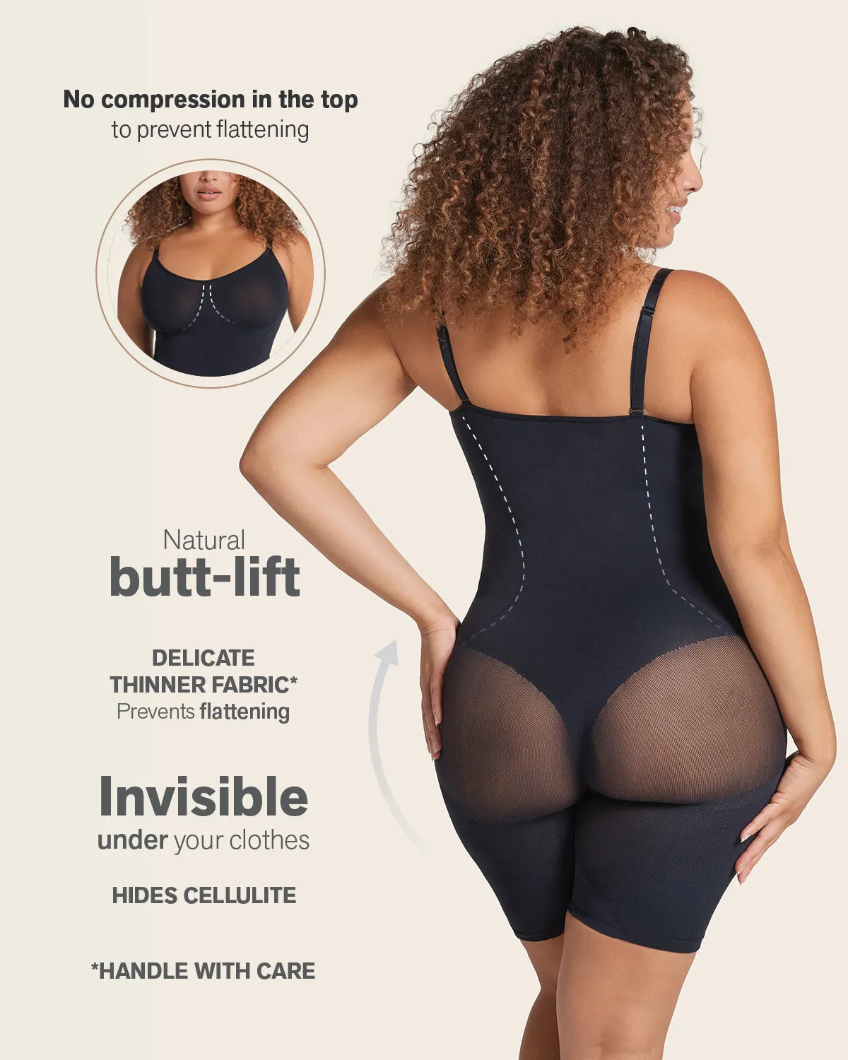 Full Coverage Seamless Shaping Bodysuit