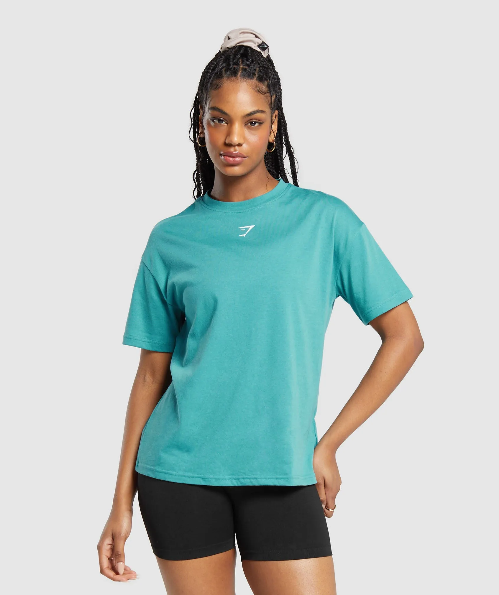GS Power Oversized T-Shirt - Bondi Teal