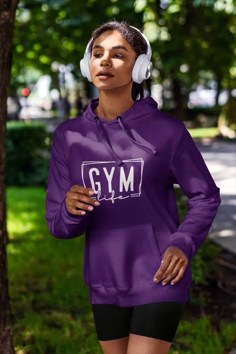 Hoodies For Women 'Gym Life ' Design