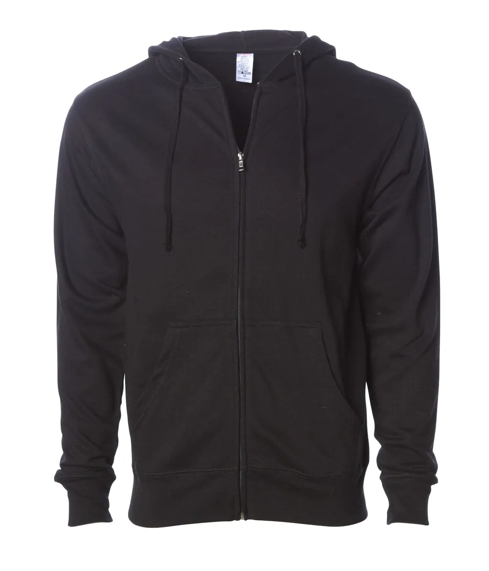 I Will Cut You Mood Bear Zip Hoodie