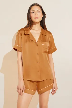 Inez Washable Silk Short PJ Set