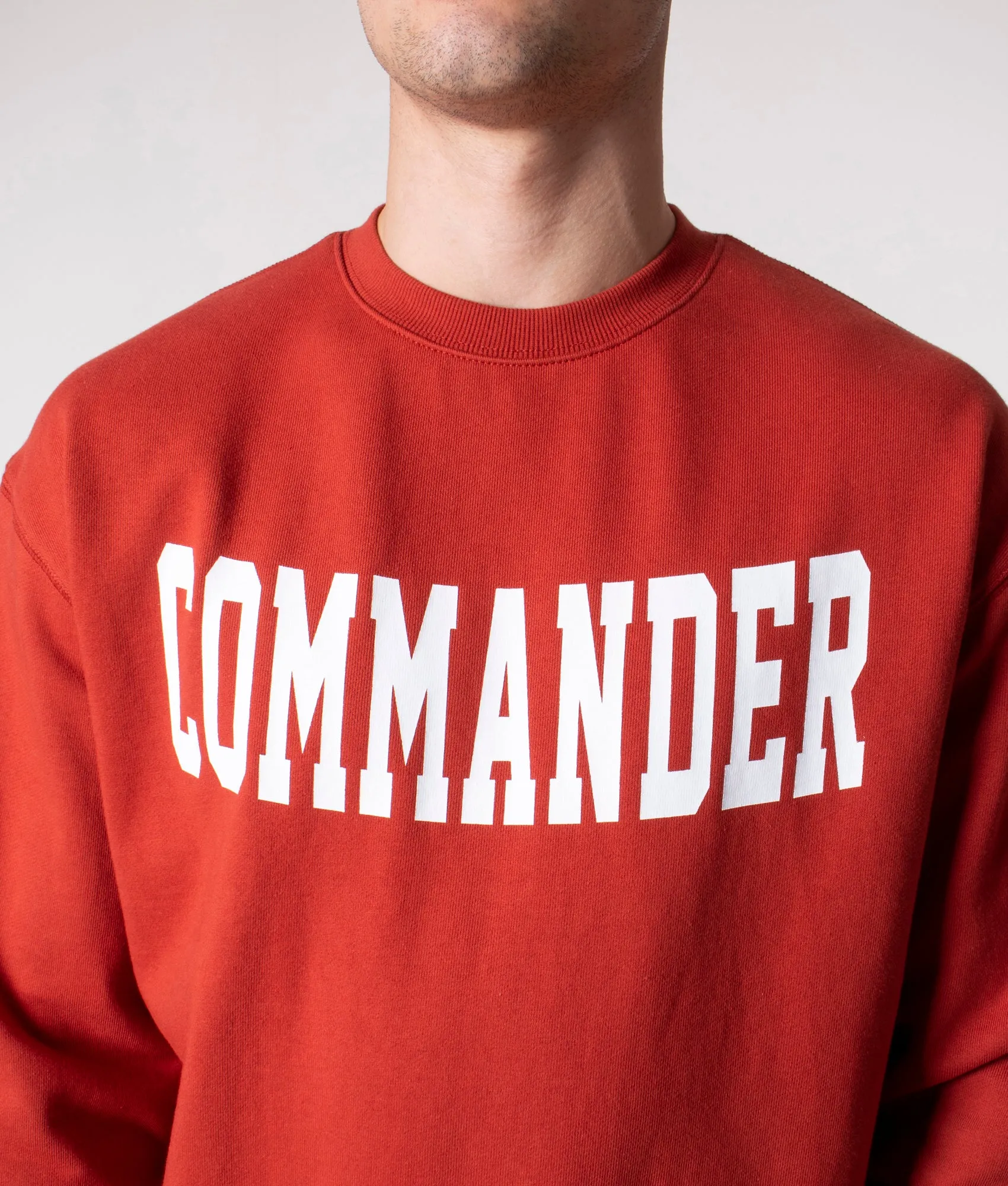 Relaxed Fit Commander Sweatshirt