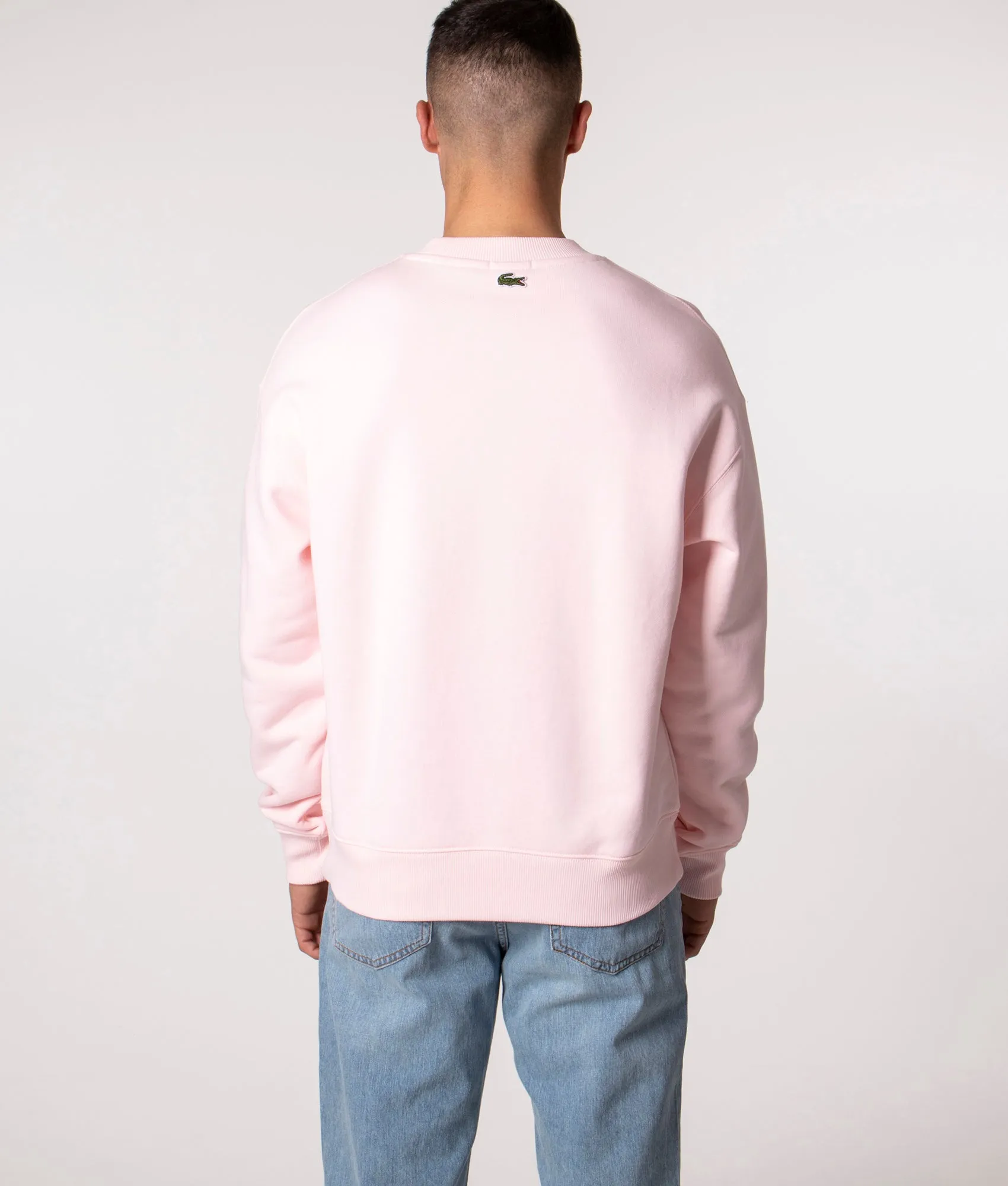 Relaxed Fit Large Crocodile Badge Sweatshirt