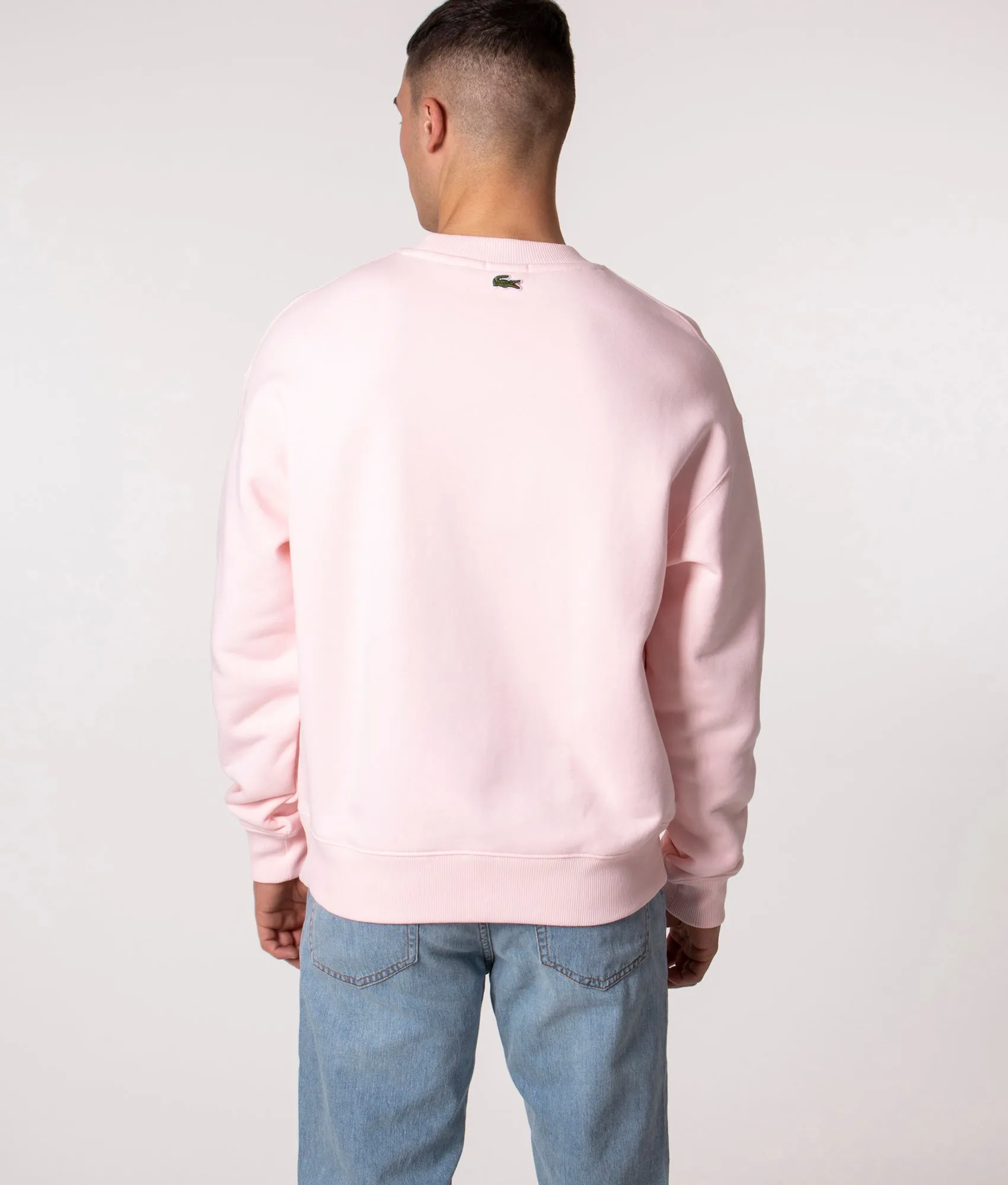 Relaxed Fit Large Crocodile Badge Sweatshirt