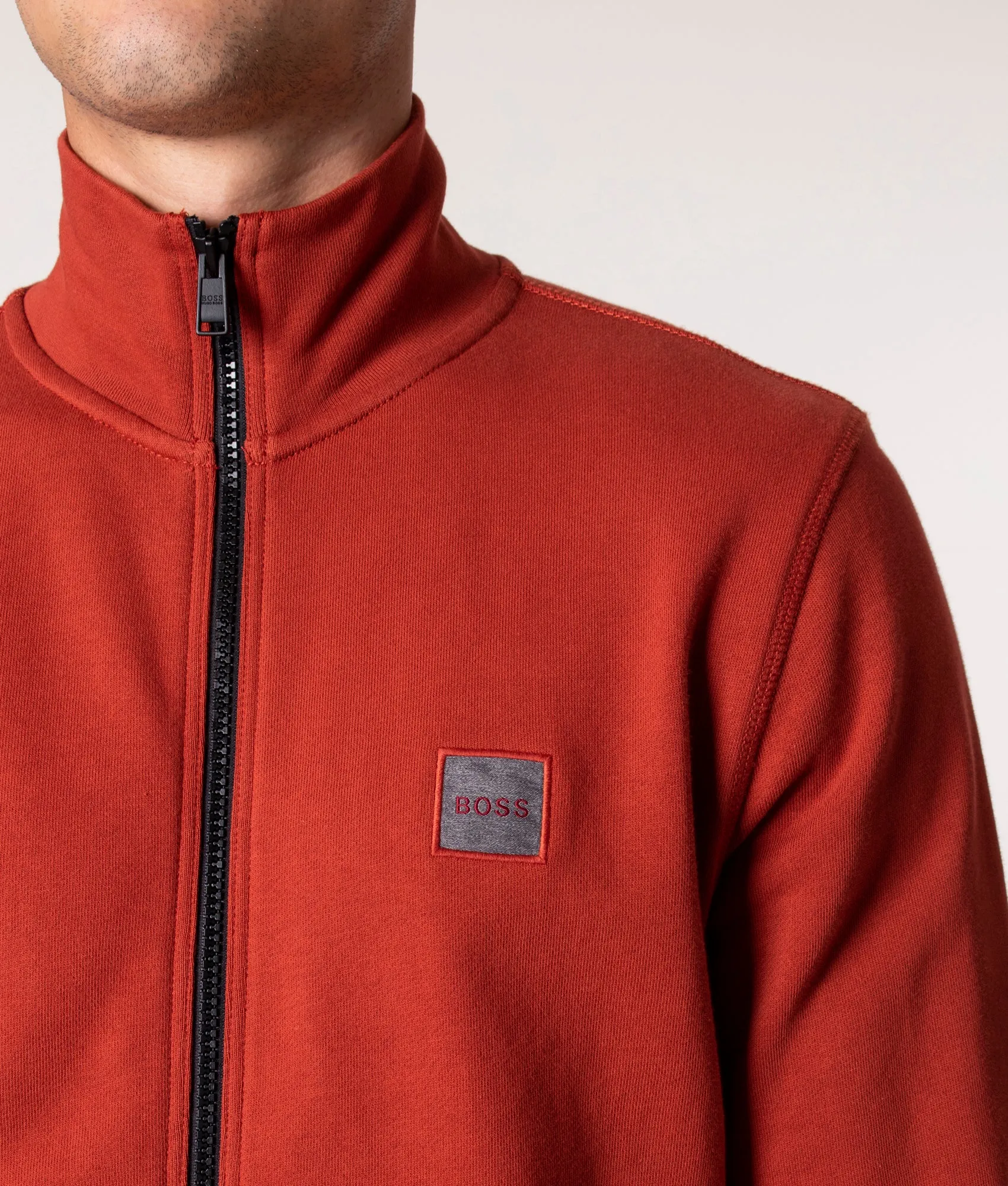 Relaxed Fit Zestart 1 Zip Through Sweatshirt