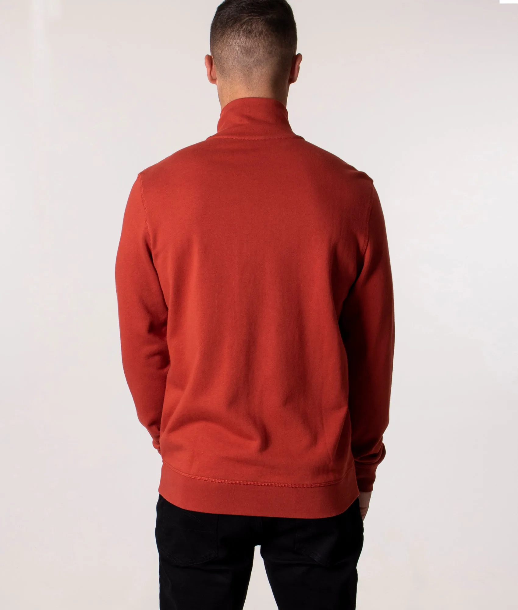 Relaxed Fit Zestart 1 Zip Through Sweatshirt