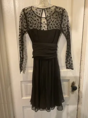 Seraphine Size Small Black Maternity Dress