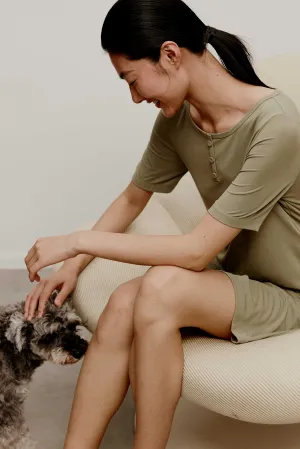 Silk Modal Pajama Dress