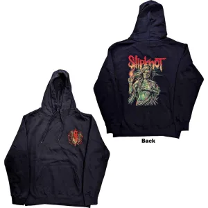 Slipknot "Burn Me Away" Navy Blue Pullover Hoodie