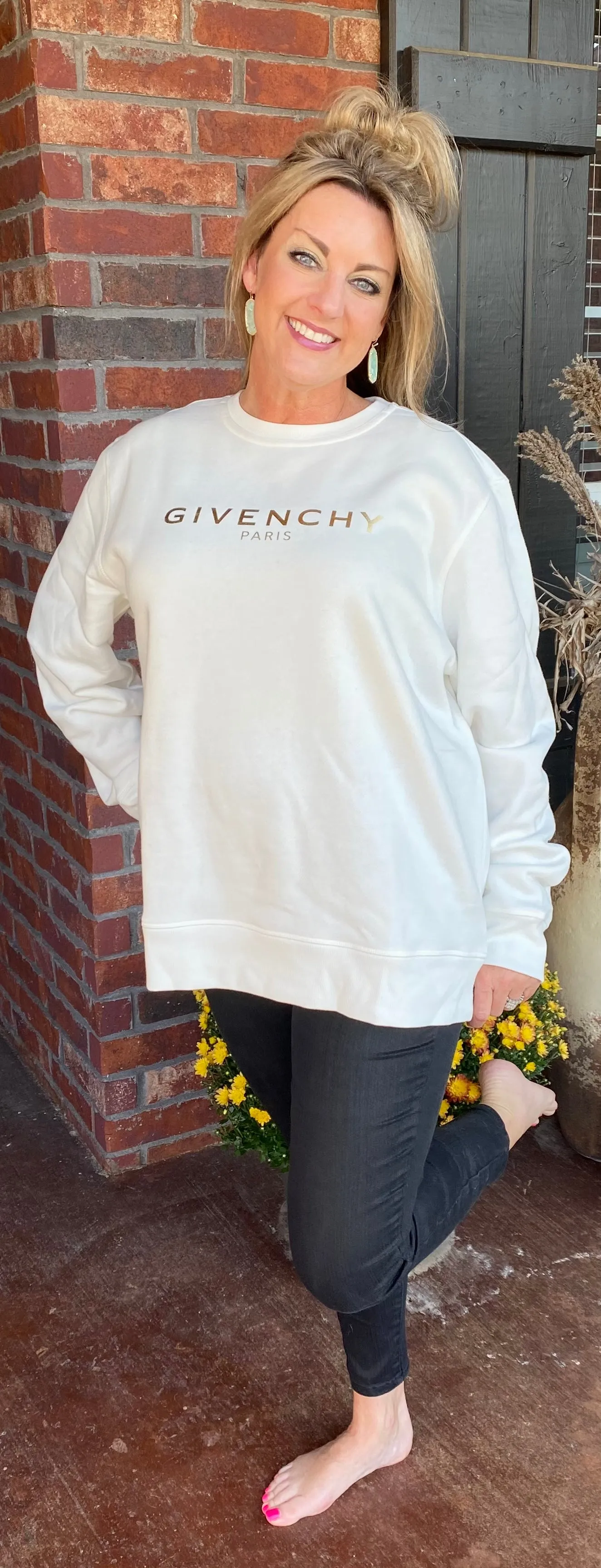 Smooth Like Butter Graphic Sweatshirt