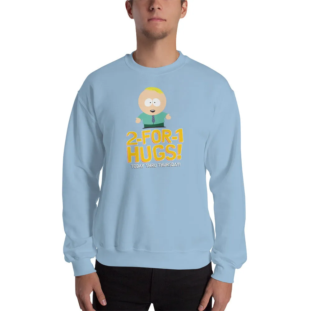 South Park 2 For 1 Hugs Crewneck Sweatshirt