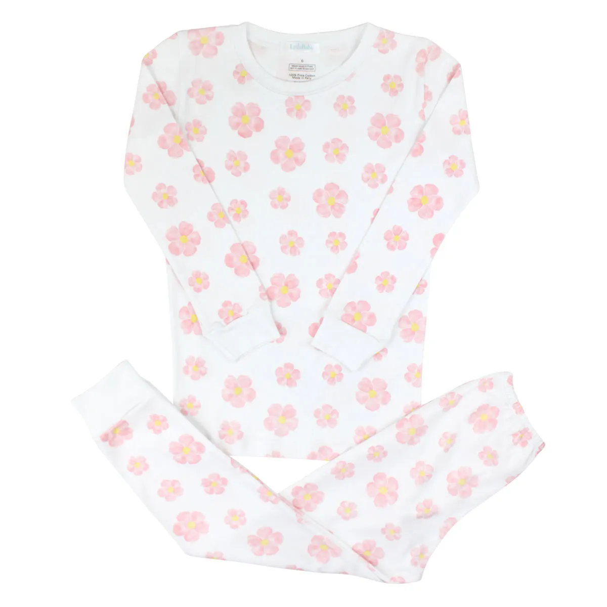 Sweet Flowers Printed Pajamas  | Girl
