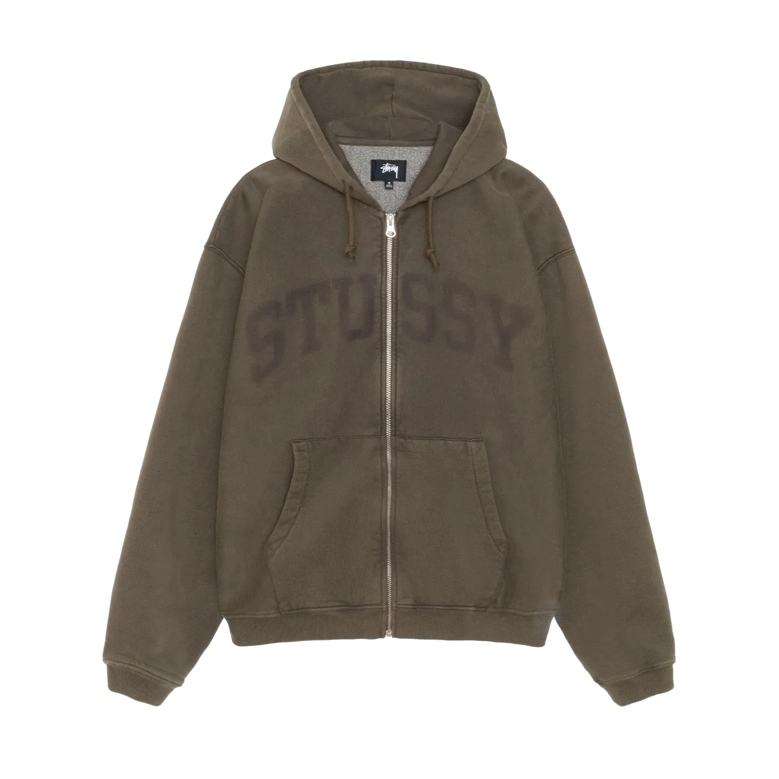 Zip Hoodie Faded Graphic